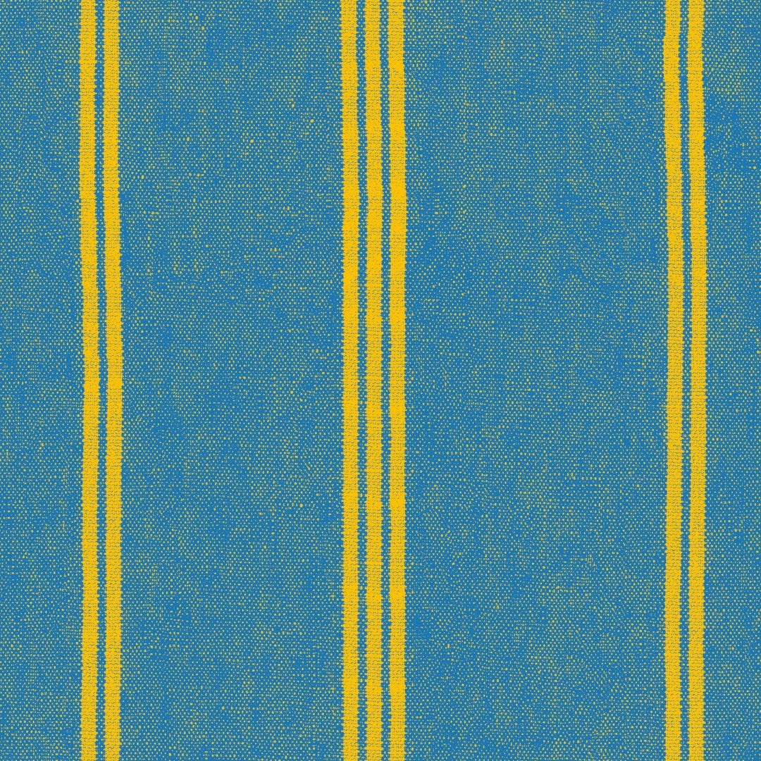 pin-up-cornetto-wallpaper-yellow-blue-stripes-minnie-kemp-mindthegap