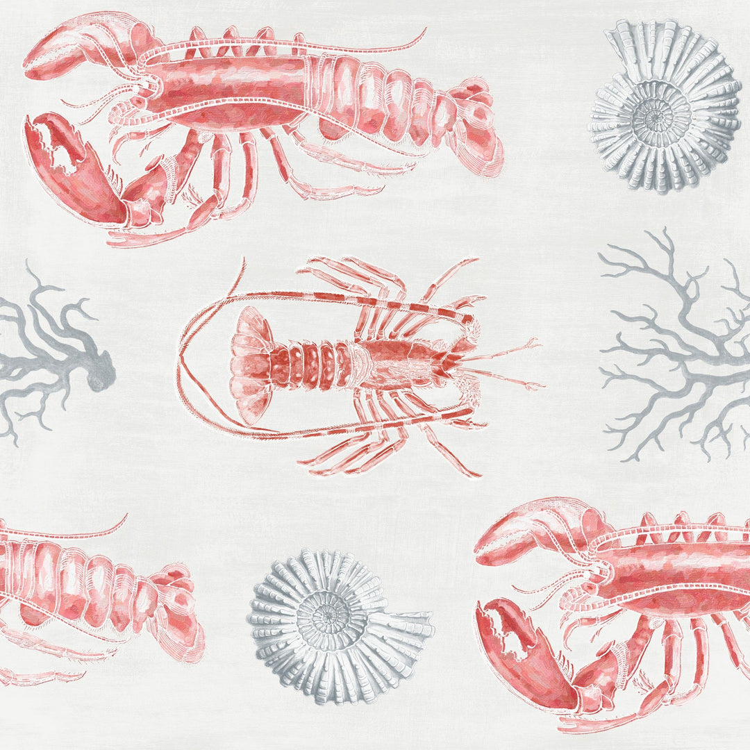 mind-the-gap-lobster-shell-Wallpaper-red-grey-seaside-nautical-bathroom