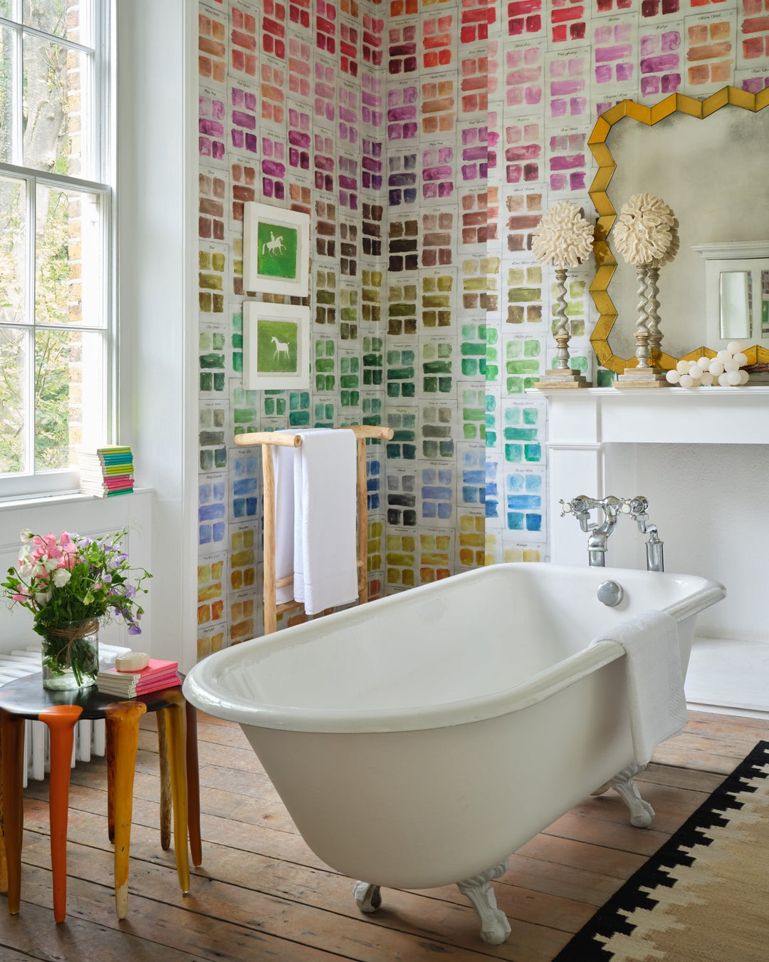 Wallpapering Bathrooms