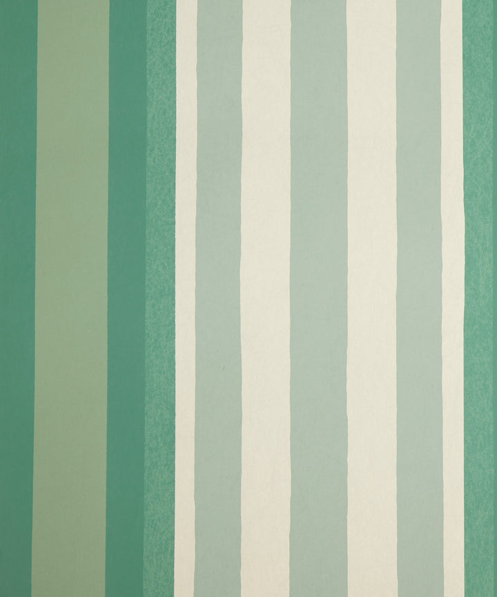 Liberty-botanical-atlas-obi-stripe-wallpaper-jade-white-aqua-green