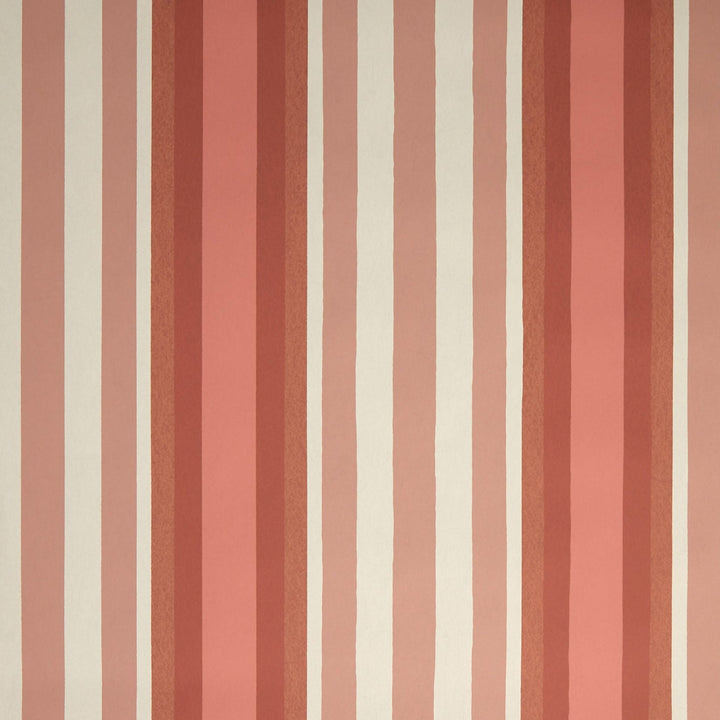 Liberty-botanical-atlas-obi-stripe-wallpaper-coral-lacquer-white-red