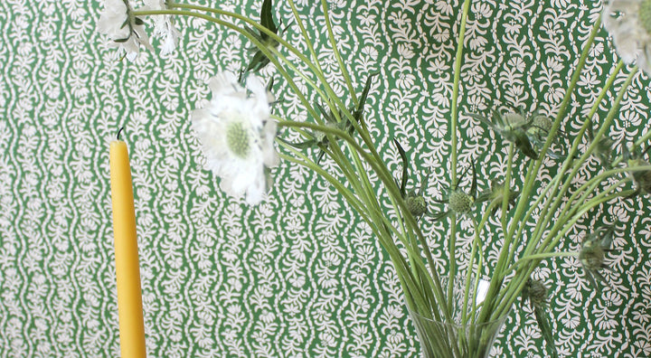 Ellen Merchant - Posy Linen in Emerald