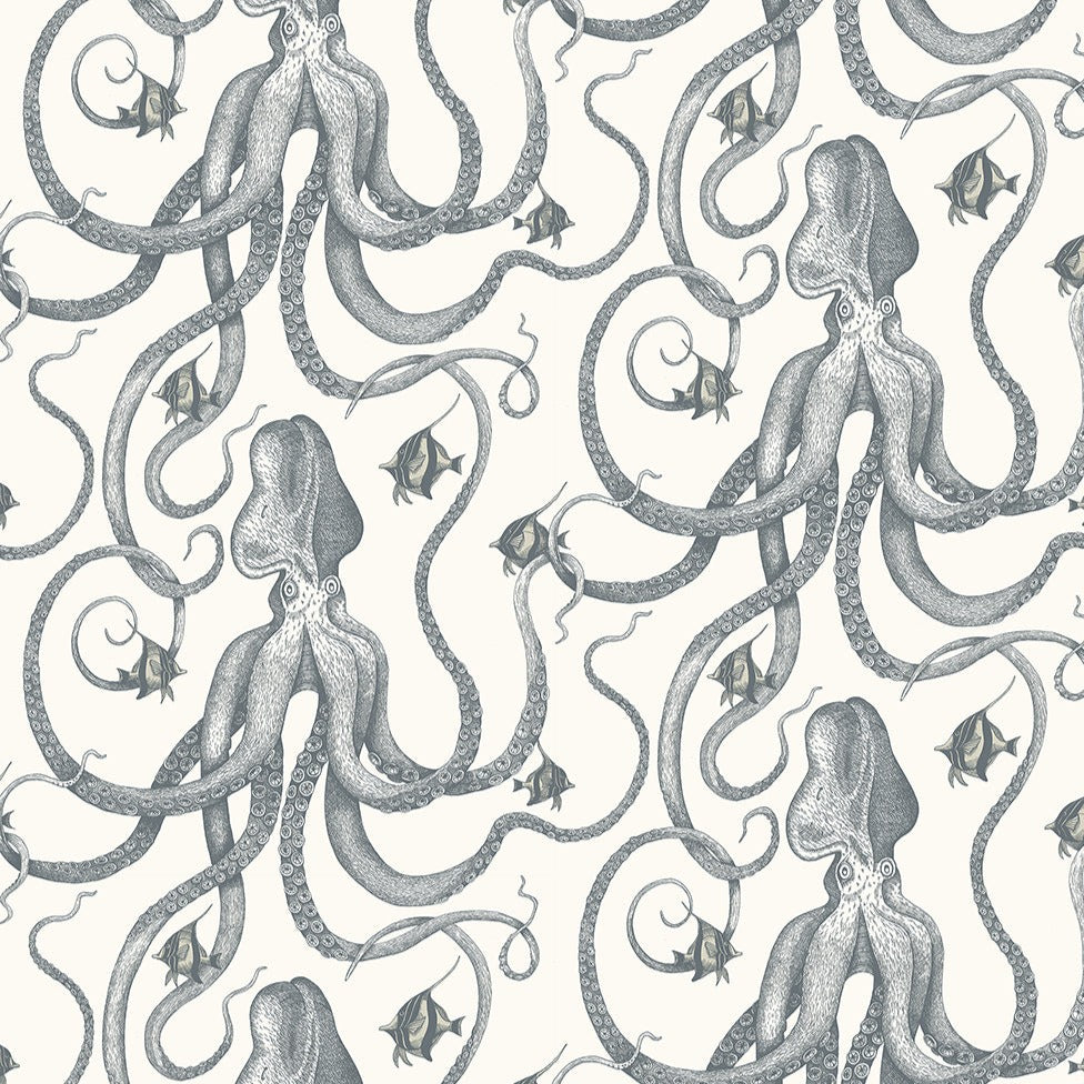 Josephine-Munsey-Octopoda-wallpaper-Hilles-White-repeating-hand-drawn-illustration-octopus-fish-underwater-sealife-wallpaper-pattern