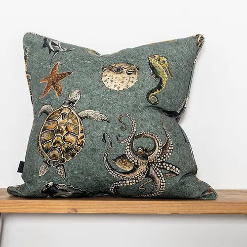 wear-the-walls-large-cushion-60x60cm-large-linen-cushion-in-thalassophile-ocean-turtle-seahorse-squid-starfish