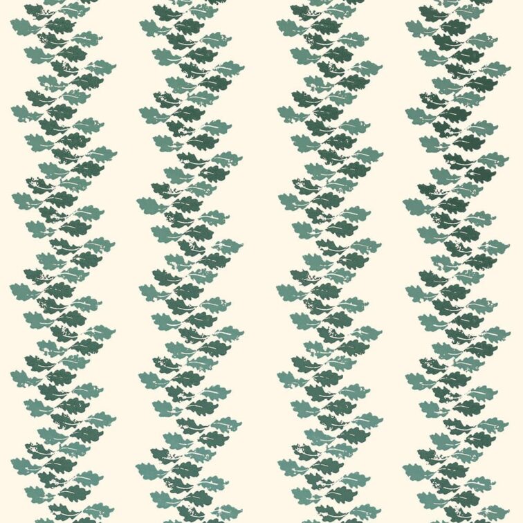 oak-leaves-wallpaper-green-barneby-gates