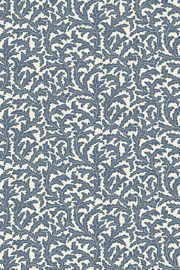 Josephine-Munsey-Wallpaper-Frond-Ogee-Bude-Blue-JMW1025.41.0-traing-leaf-patterns-cottage-wallpaper-country-look