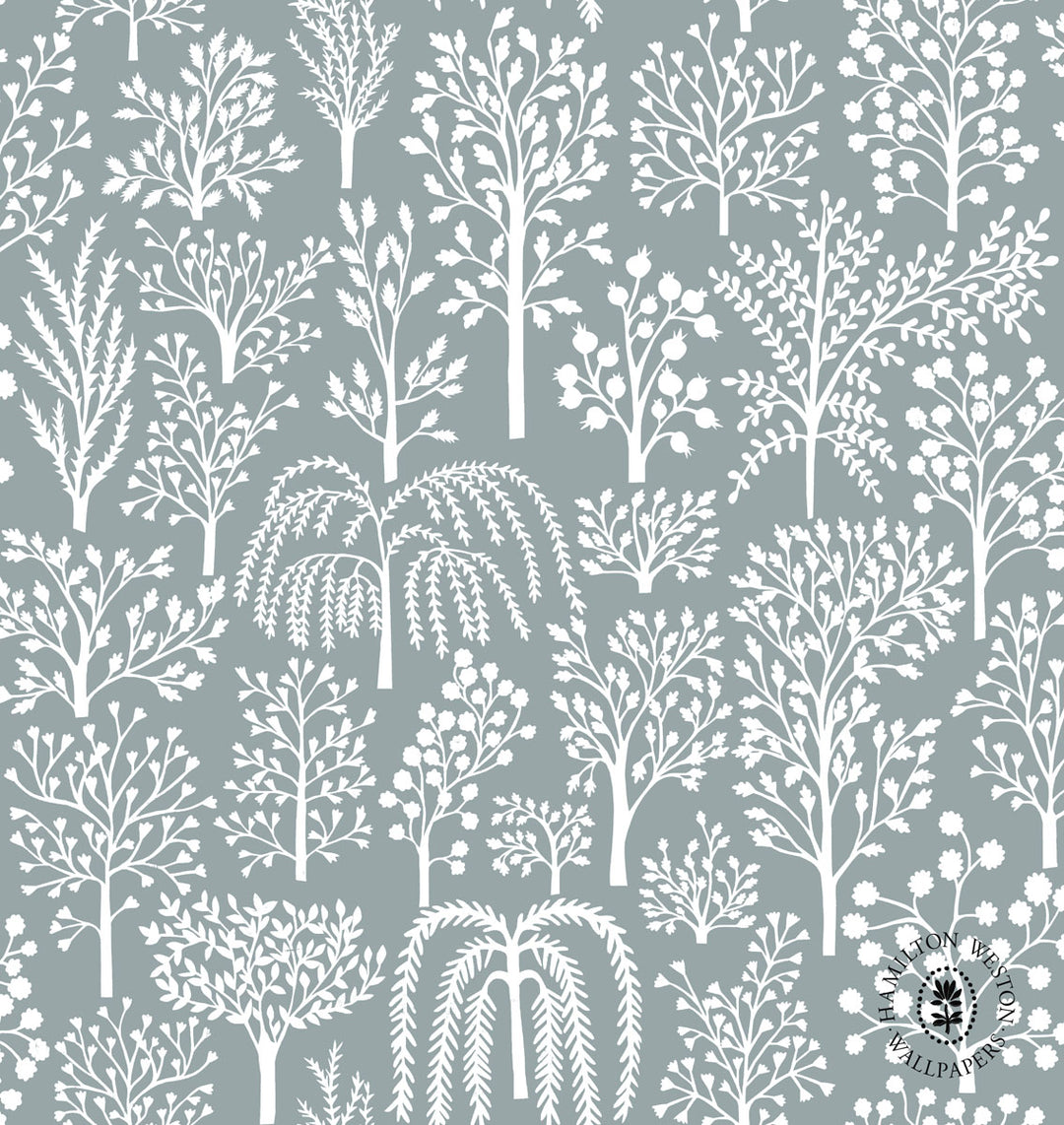 Hamilton-weston-wallpaper-Alice-Pattullo-Arboretum-hand-paper-cutting-Pigeon-APARB03-traditional-stlye-pattern-country-trees