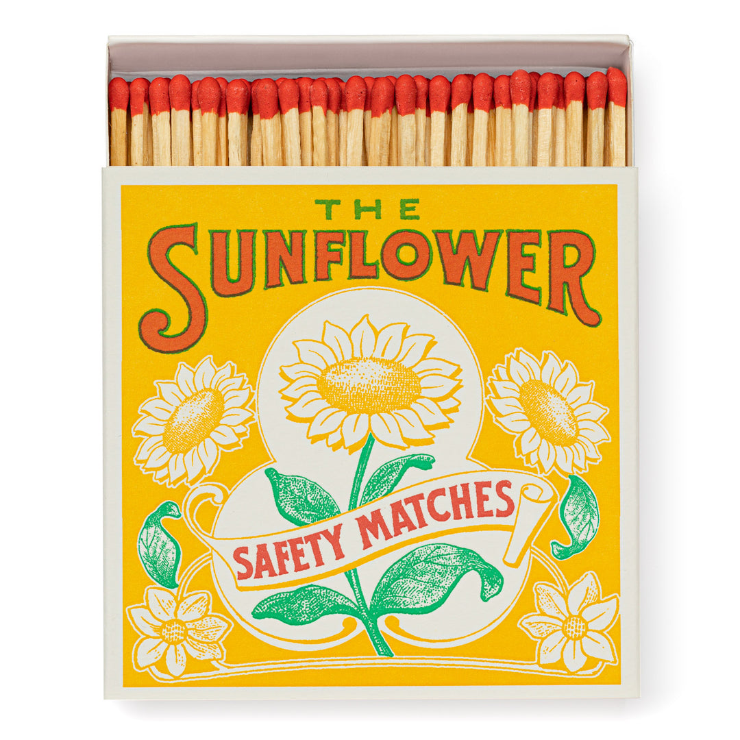 archivist-gallery-the-sunflower-matches-square-match-box-yellow-art-print