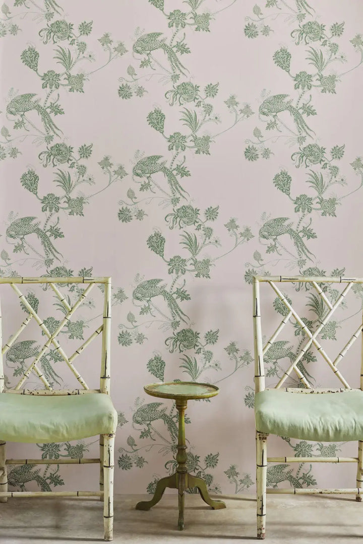 barneby-gates-vintage-bird-trail-wallpaper-pink-green-made-in-england-french-inspired