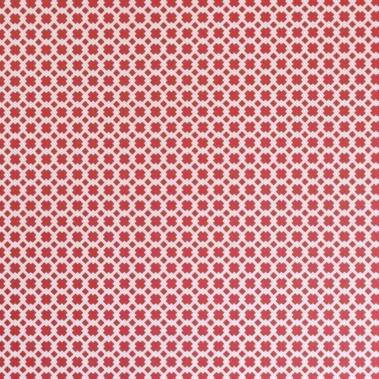 barneby-gates=lattice-cane-geometric-link-small-scale-wallpaper-pink-red