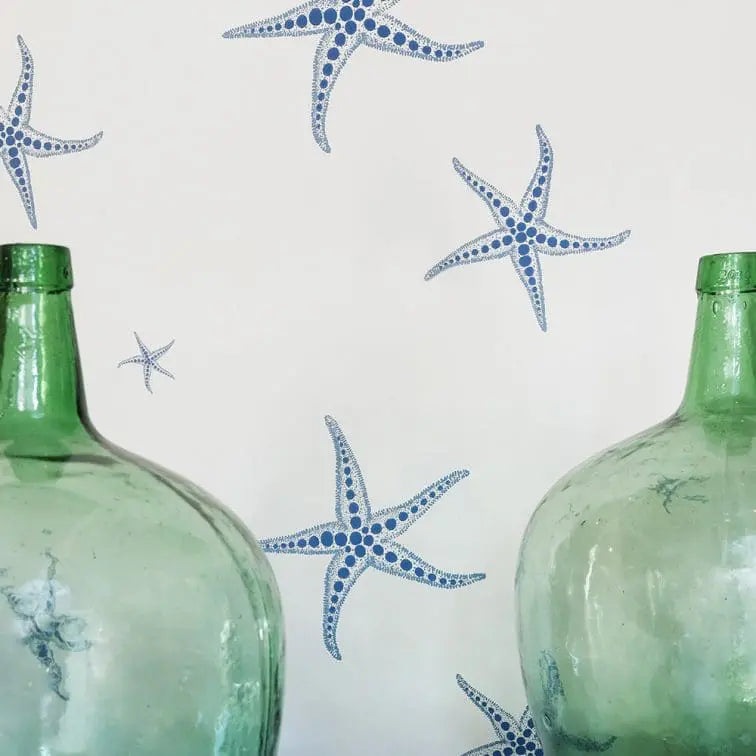 starfish-wallpaper-blue-parchment-designer-wallcovering-barneby-gates-the-design-yard