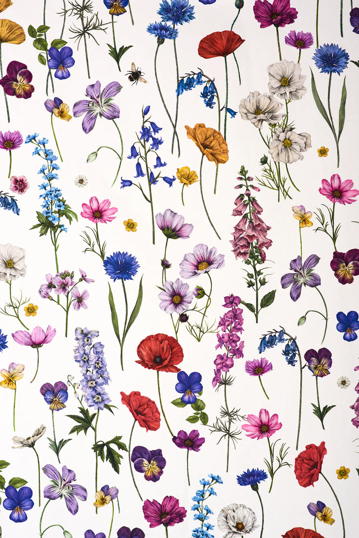 Victoria-Sanders-fabrics-botanica-Chalk-hand-drawn-summer-floral-print-spring-flowers-chalk-white-background
