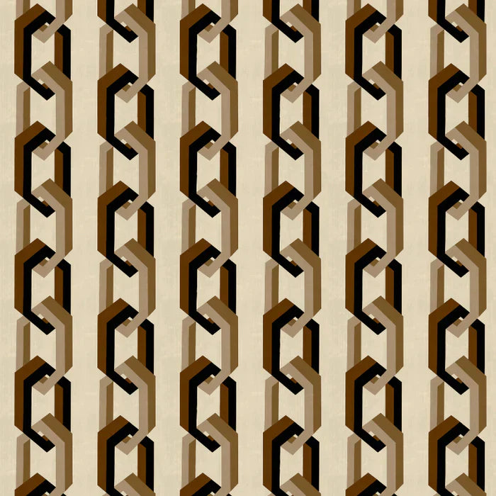 Poodle-and-Blonde-chain-of-fools-wallpaper-interlocking-hexagons-stripe-pattern-retro-mid-century-architectural-design-mono-vanilla