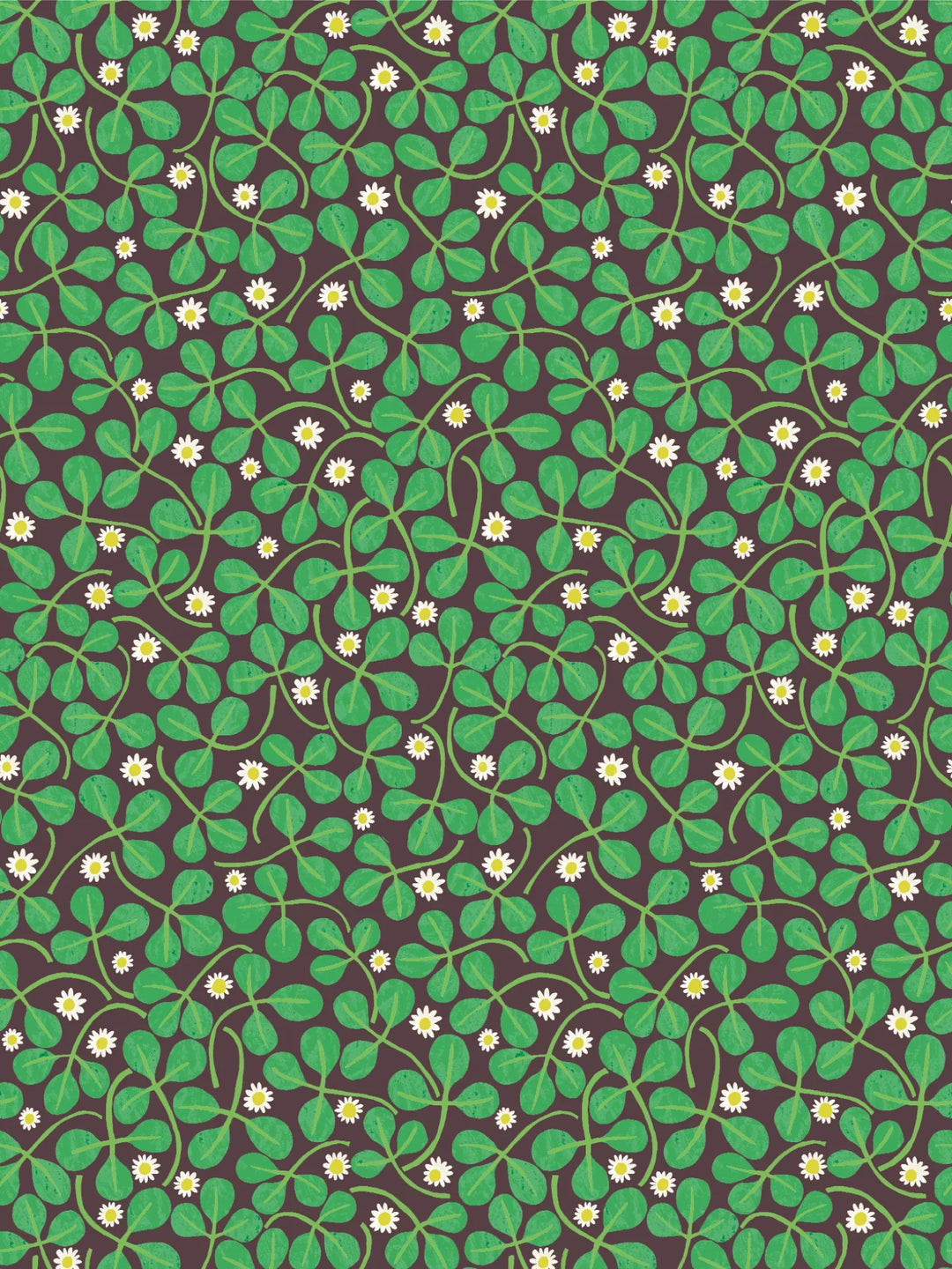 Clover Wallpaper - Emerald