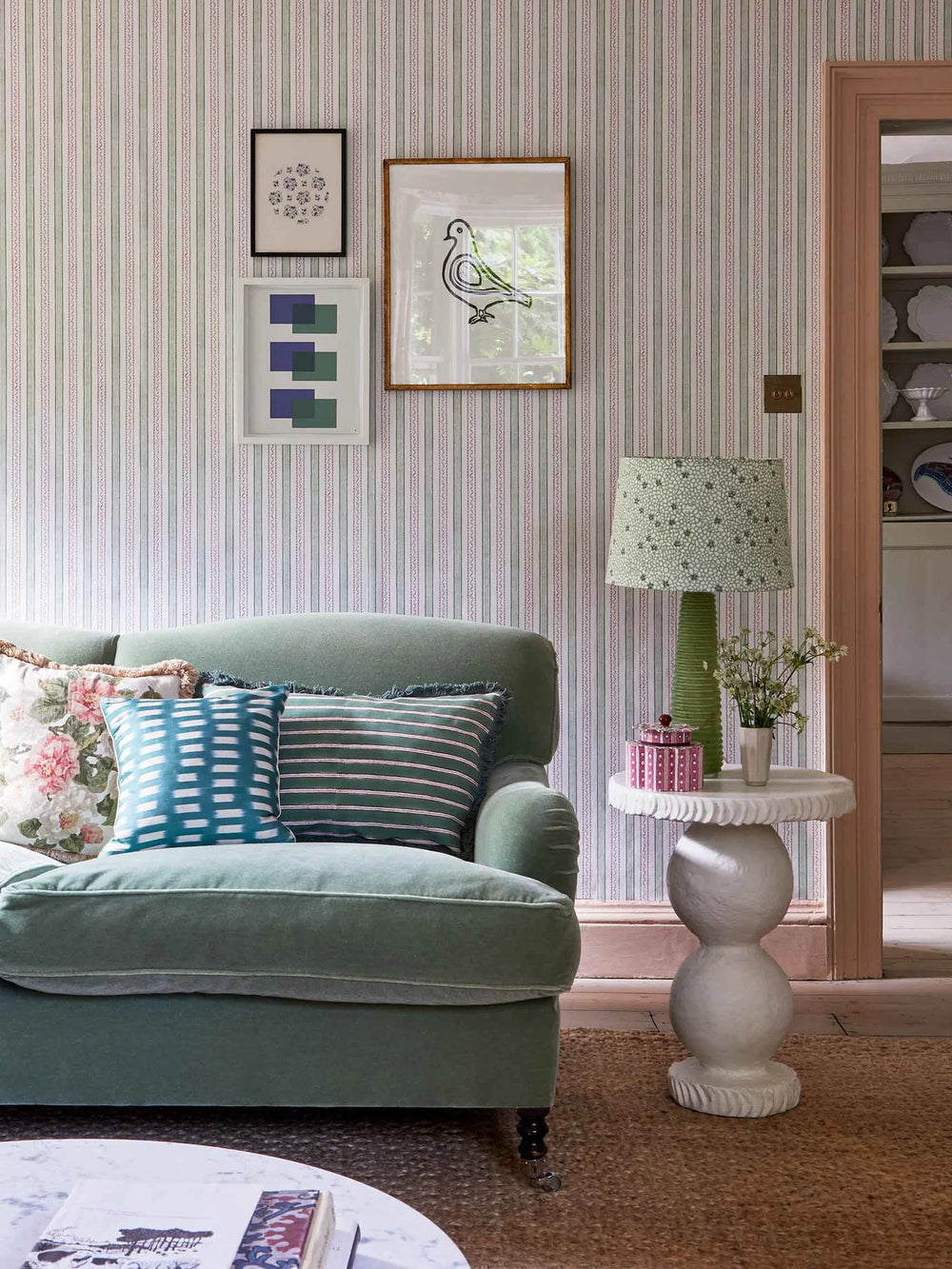 wiggle-stripe-wallpaper-ruby-wallpaper-dado-atelier-lounge
