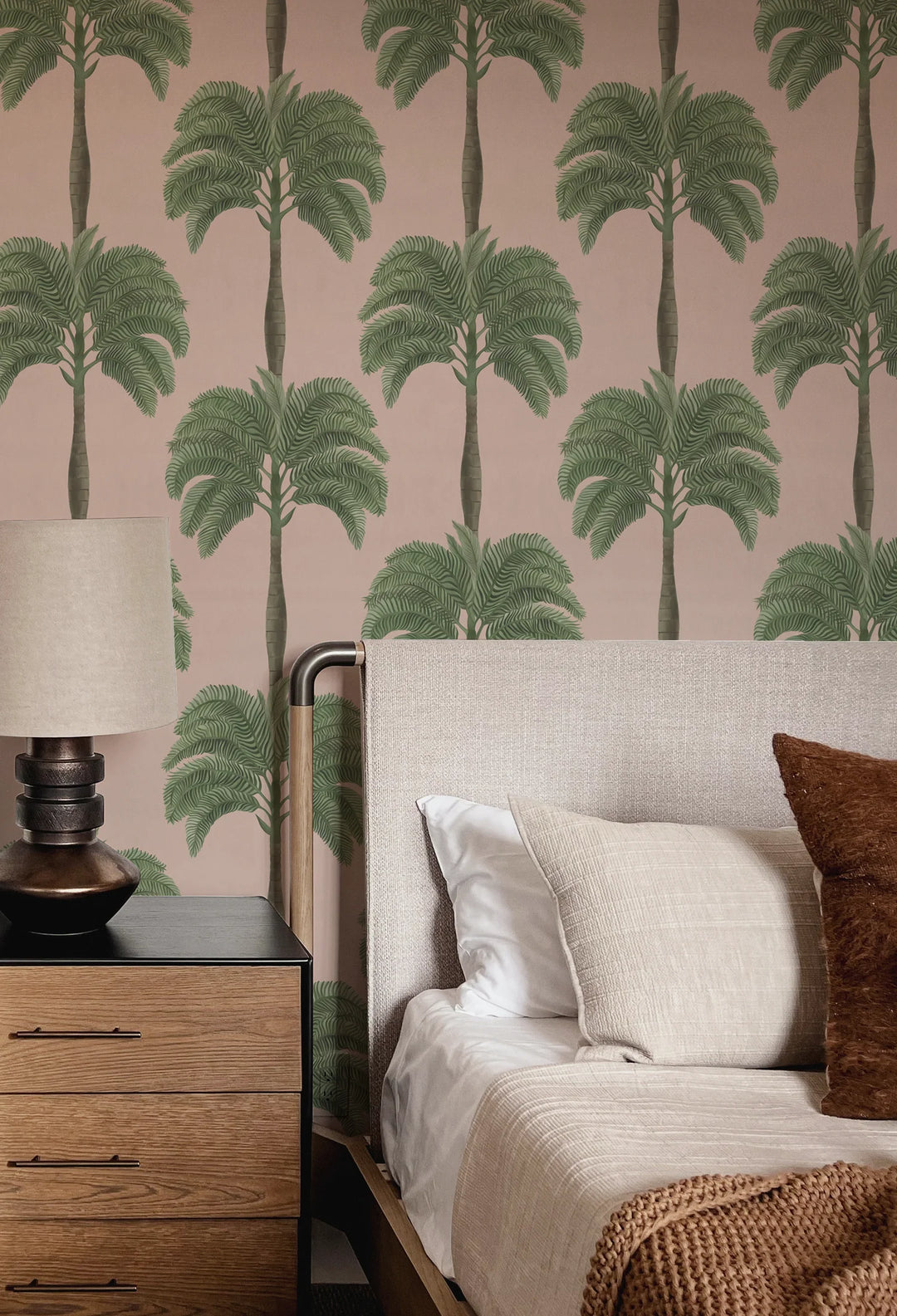 Deus-ex-gardenia-Palma-wallpaper-Palm-tree-repeat-lush-tropical-stripe-flamingo-palm-tree-pink-background-hand-illustrated-wallpaper-pattern