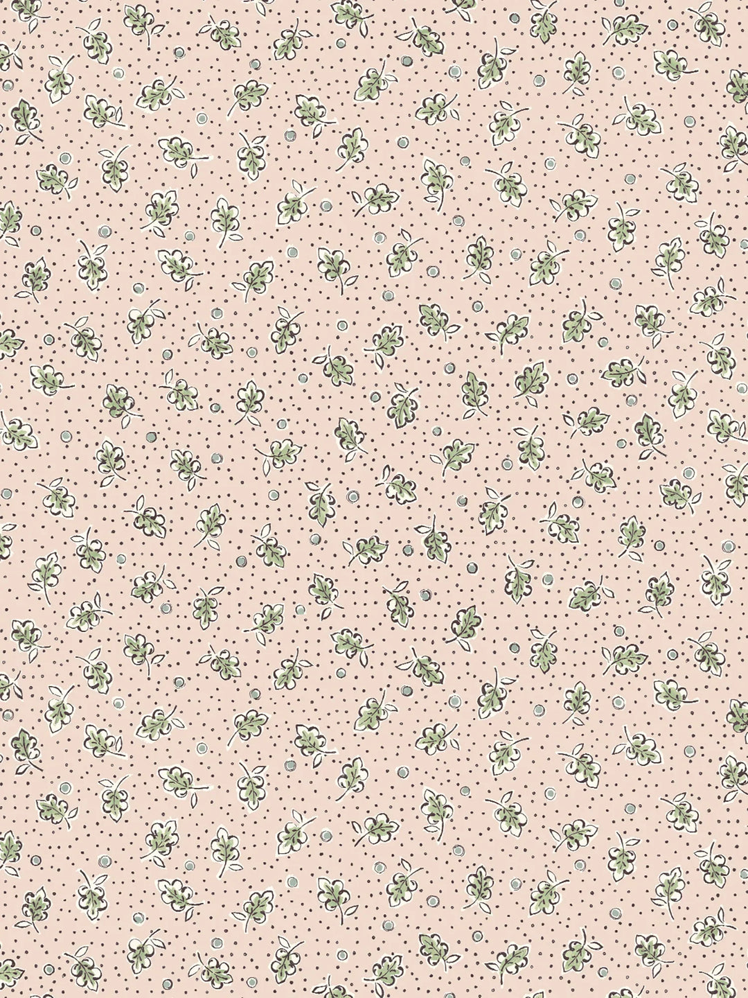 mille-feuilles-wallpaper-clay-pink-dainty-leaves-dots