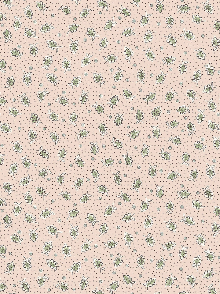 mille-feuilles-wallpaper-clay-pink-dainty-leaves-dots