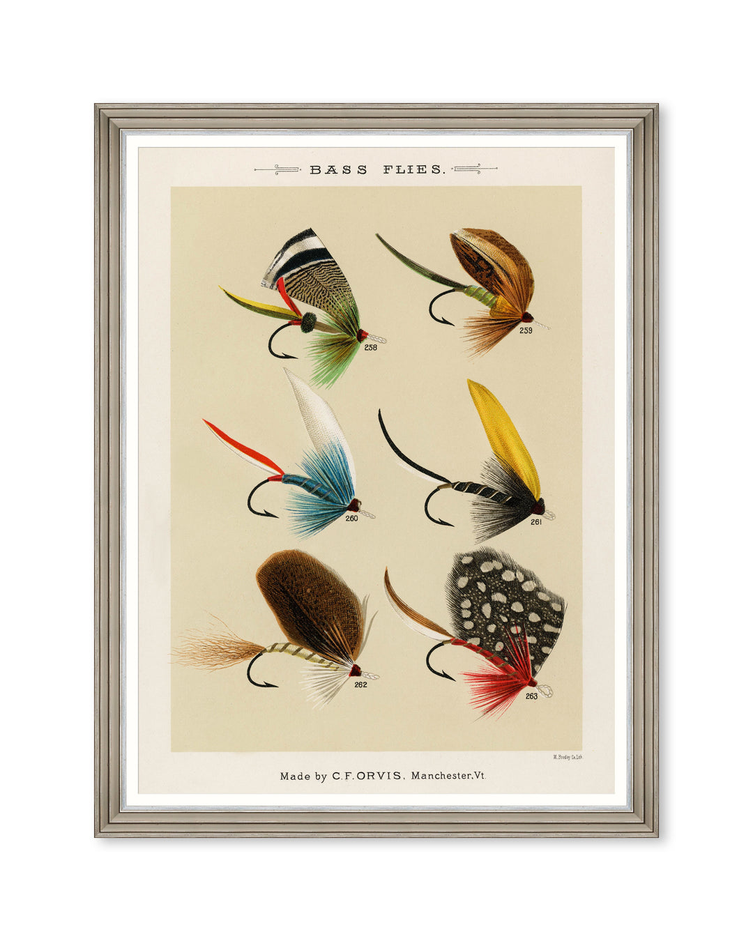 mind-the-gap-fishing-flies-framed-art-sundance-villa-collection