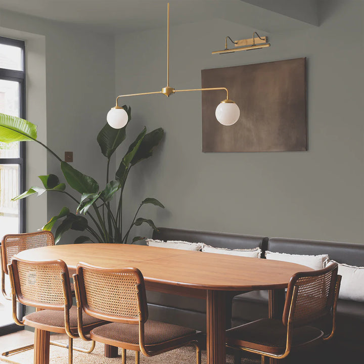 coat-paint-neutral-grey-green-grounded-earthy-green-british-paint-interiors-mid-century-dining-room