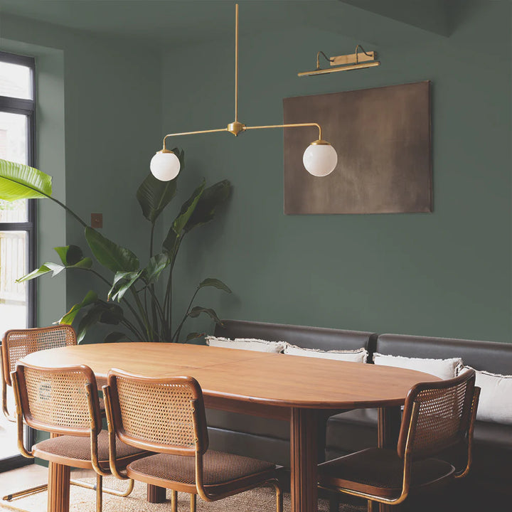 coat-paint-flat-matt-interior-paint-green-olive-colour-nomad-mid-century-dining-room