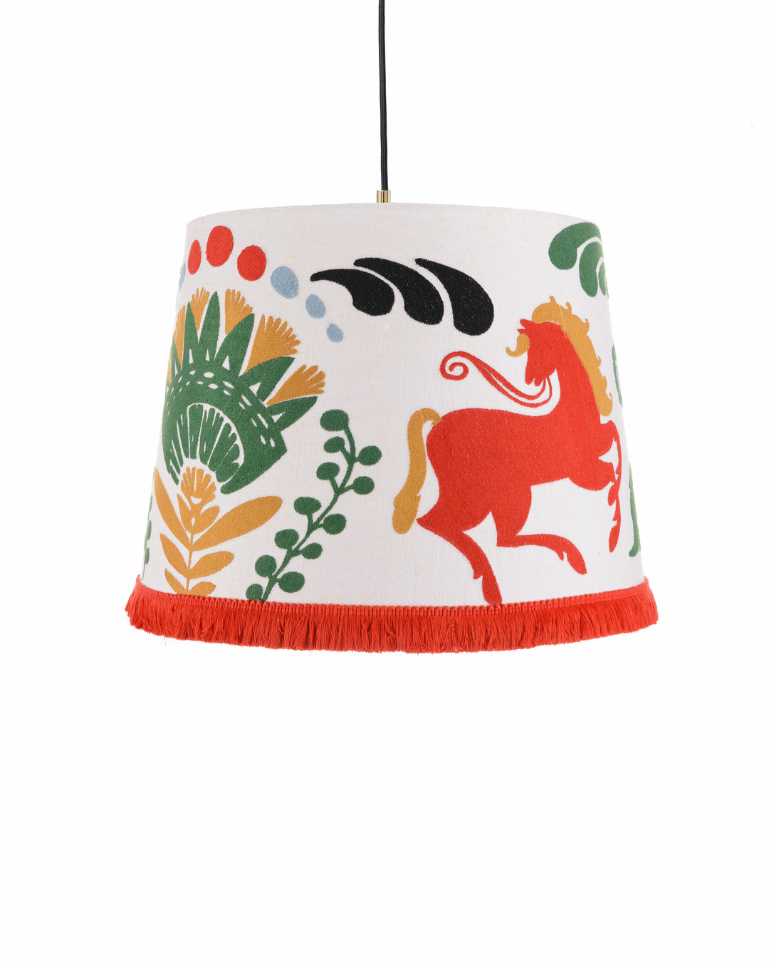 horse-parade-embroidered-cone-pendant-light-ceiling-lamp-transylvanian-folk-design-mindthegap-the-design-yard