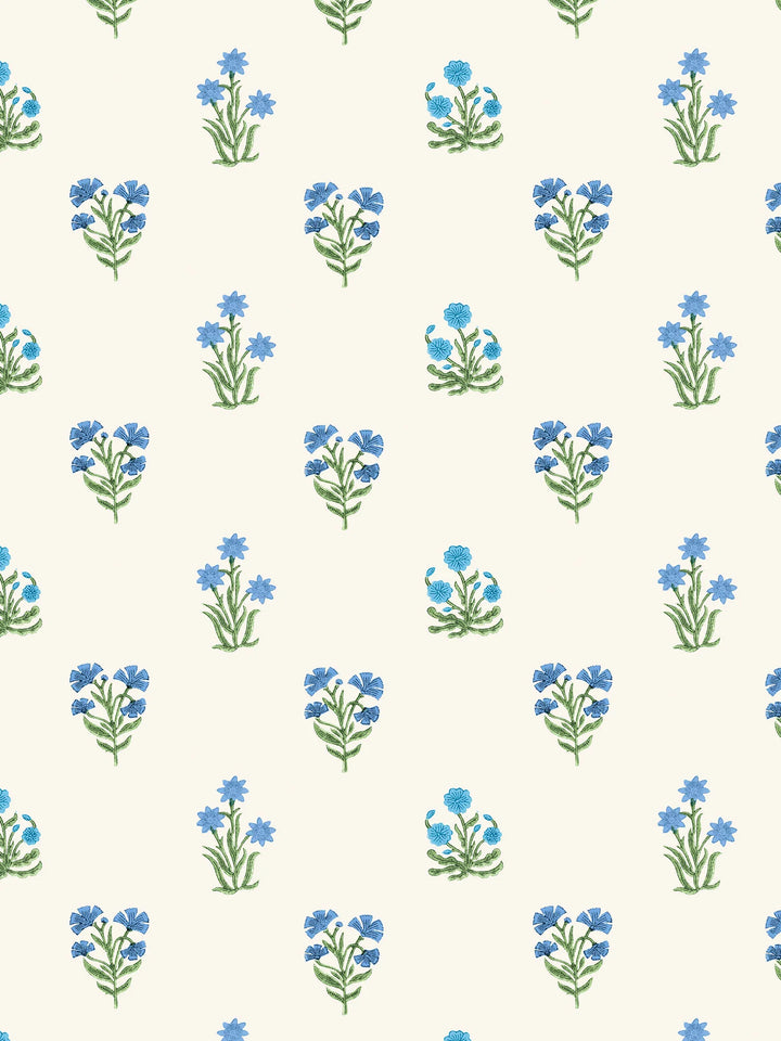 jaipur-flower-wallpaper-block-printed-indian-textile-design-dado-atelier-sapphire-blue