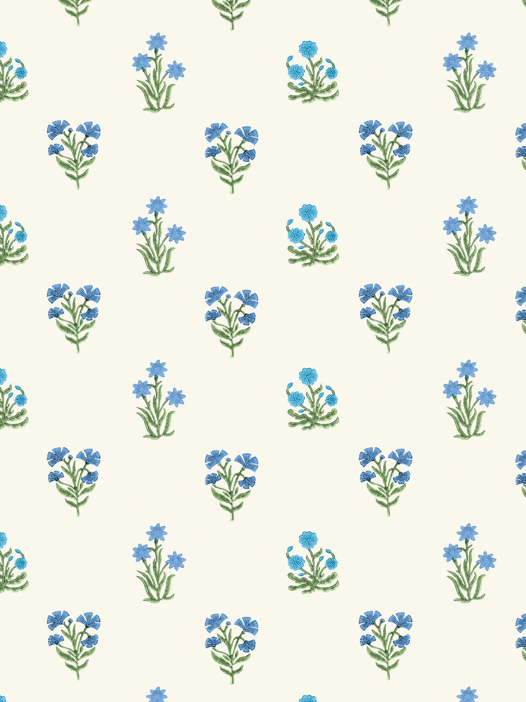 jaipur-flower-wallpaper-block-printed-indian-textile-design-dado-atelier-sapphire-blue