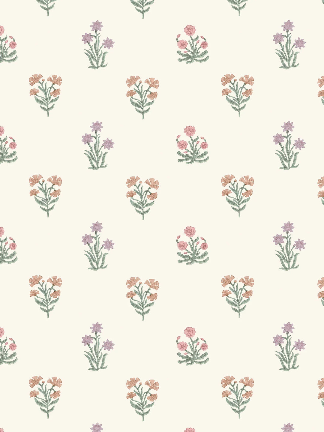 jaipur-flower-wallpaper-block-printed-indian-textile-design-dado-atelier-jadeit-pink-orange