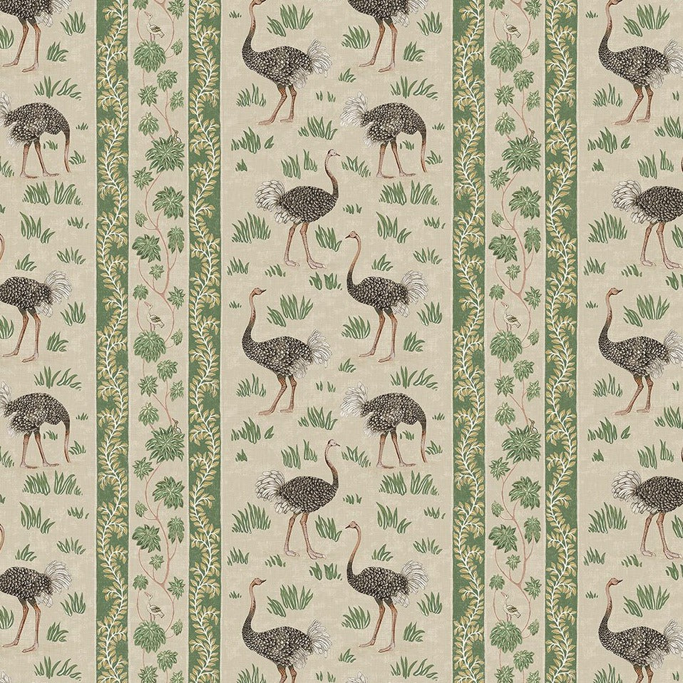 JMW-103211-josephine-Munsey-wallpaper-ostrich-stripe-hiding-birds-in-long-grass-khaki-and-green