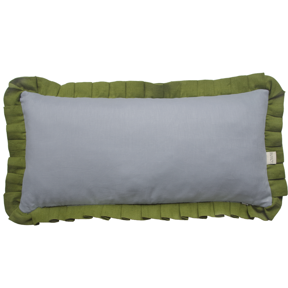 lowri-little-leaves-yellow-cushion-frill-fringe-edge-british-made-linen-cushion-cover