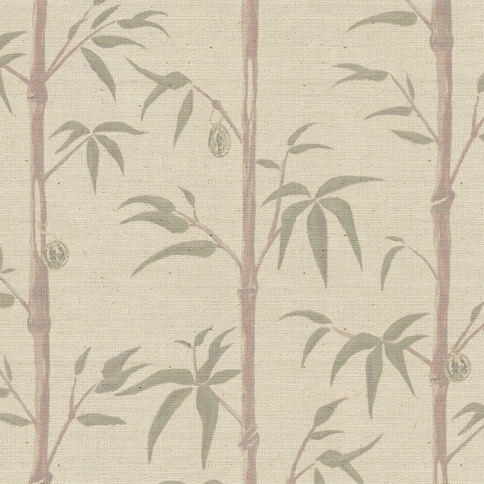 Poodle-and-Blond-wallpaper-Money-tree-hand-painted-design-original-artwork-coins-on-bamboo-stalks-leaves-money-grown-on-trees-Harvey-Vale-soft-beige-milk-washed-background