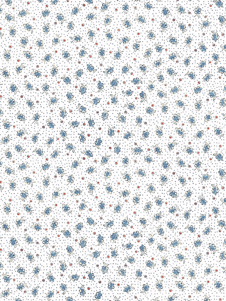 mille-feuilles-wallpaper-white-blue-red-dainty-leaves-dots