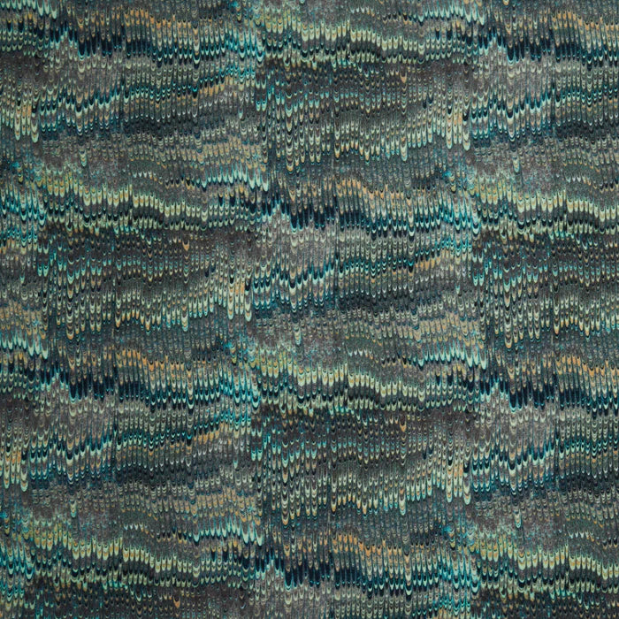 poodle-and-blonde-1970-linen-textile-oceano-marbled-retro-zigzag-teals-and-browns-vintage-styling-linen