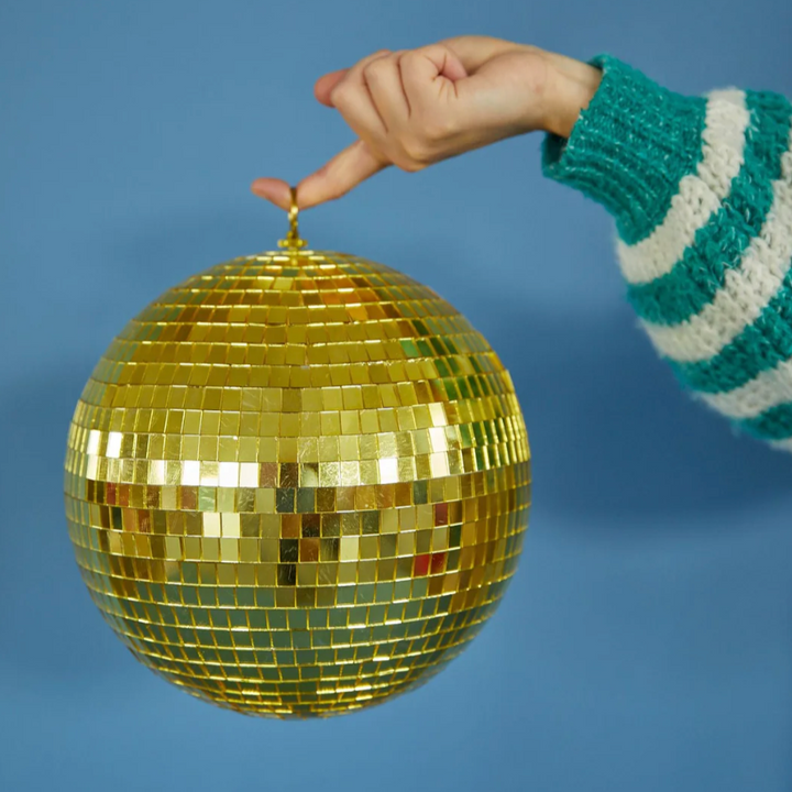 gold-mirrored-disco-ball