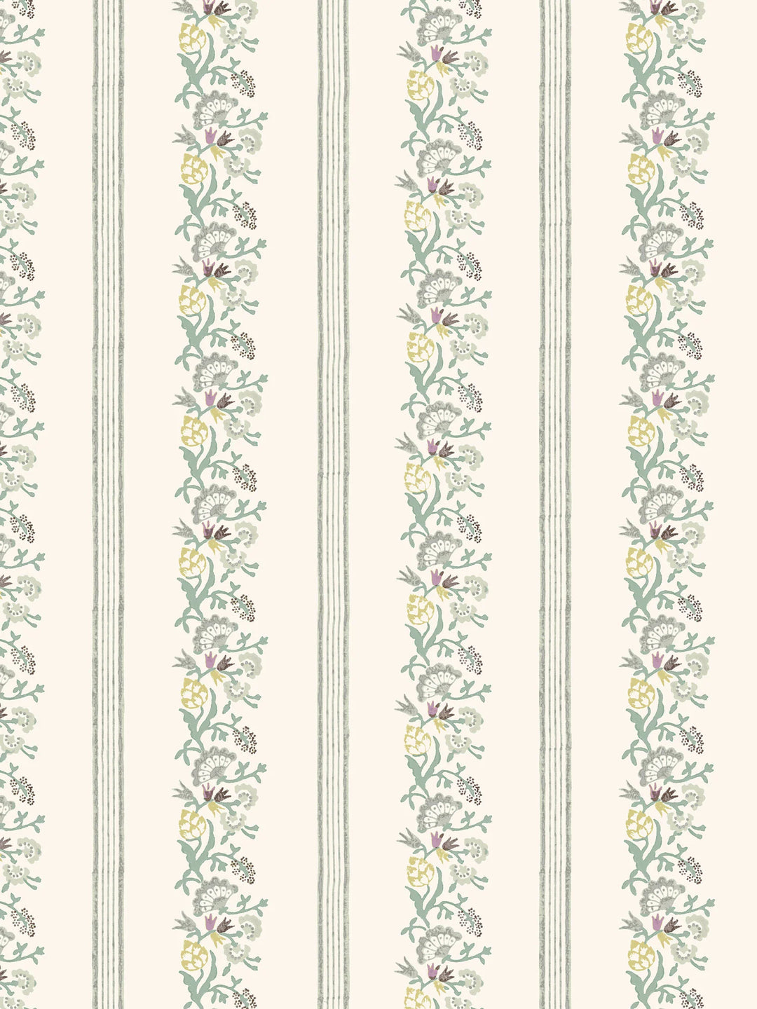 trousseau-wallpaper-sage-stripe-botanical-floral-ditsy-design