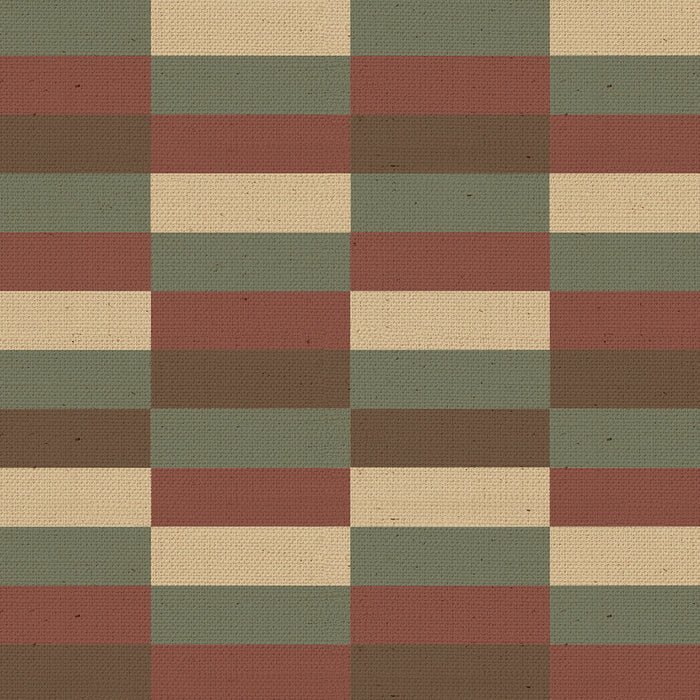 Poodle-and-Blonde-wallpaper-retro-inspired-black-stacked-bricks-heritage-colours-rectangles-wallpaper-Tucson-Lullaby-rootmaster-teal-burg-white-navy