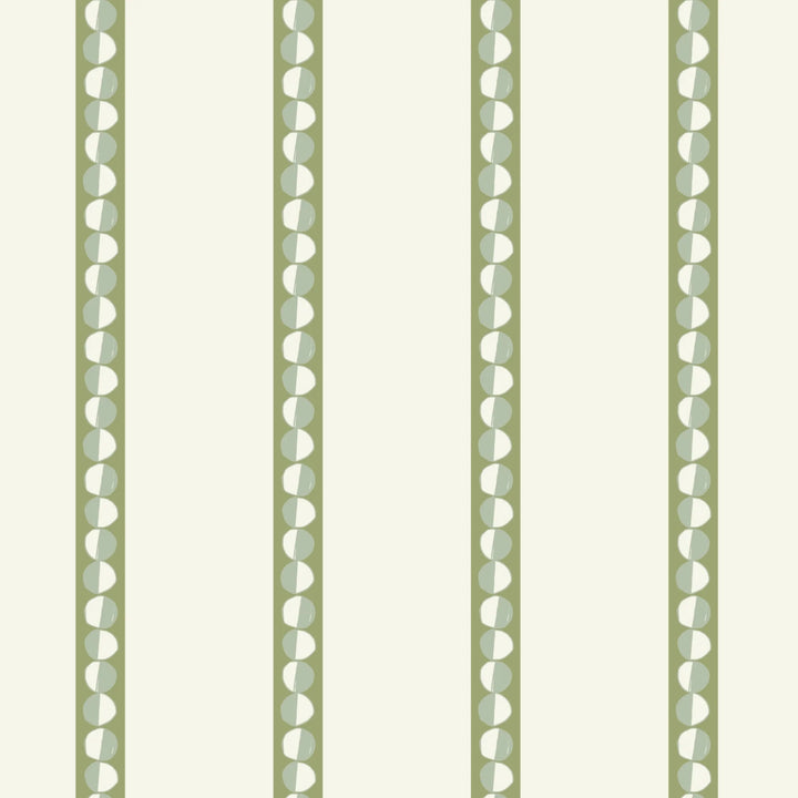 Annika-Reed-Wallpaper-The-Circus-Striped-wallpaper-Big-Top-Green-stripes-white-background-playful-British_wallpaper-designer-range-