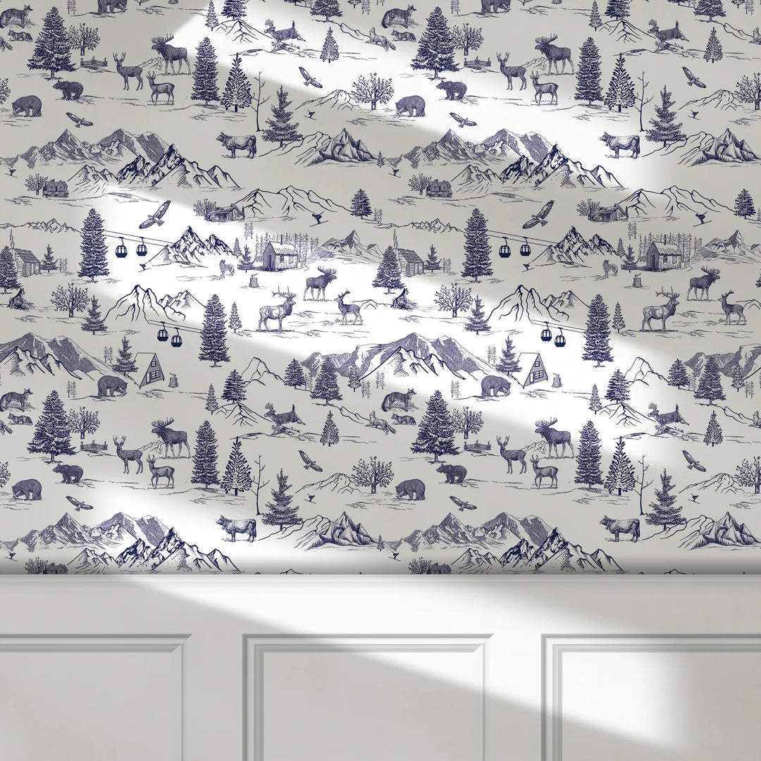 toile-alpine-landscape-wallpaper-white-blue-designed-britian-chalet-print