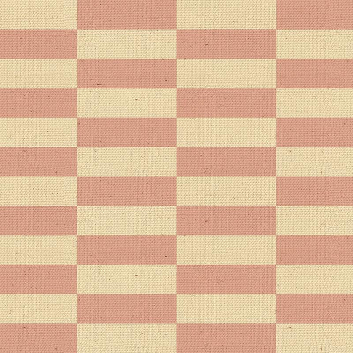 Poodle-and-Blonde-wallpaper-retro-inspired-black-stacked-bricks-heritage-colours-rectangles-wallpaper-Tucson-Lullaby-motel-pink-beige