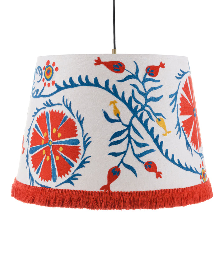 viragos-embroidered-cone-pendant-light-ceiling-lamp-blue-red-yellow-red-fringe-MINDTHEGAP-the-design-yard