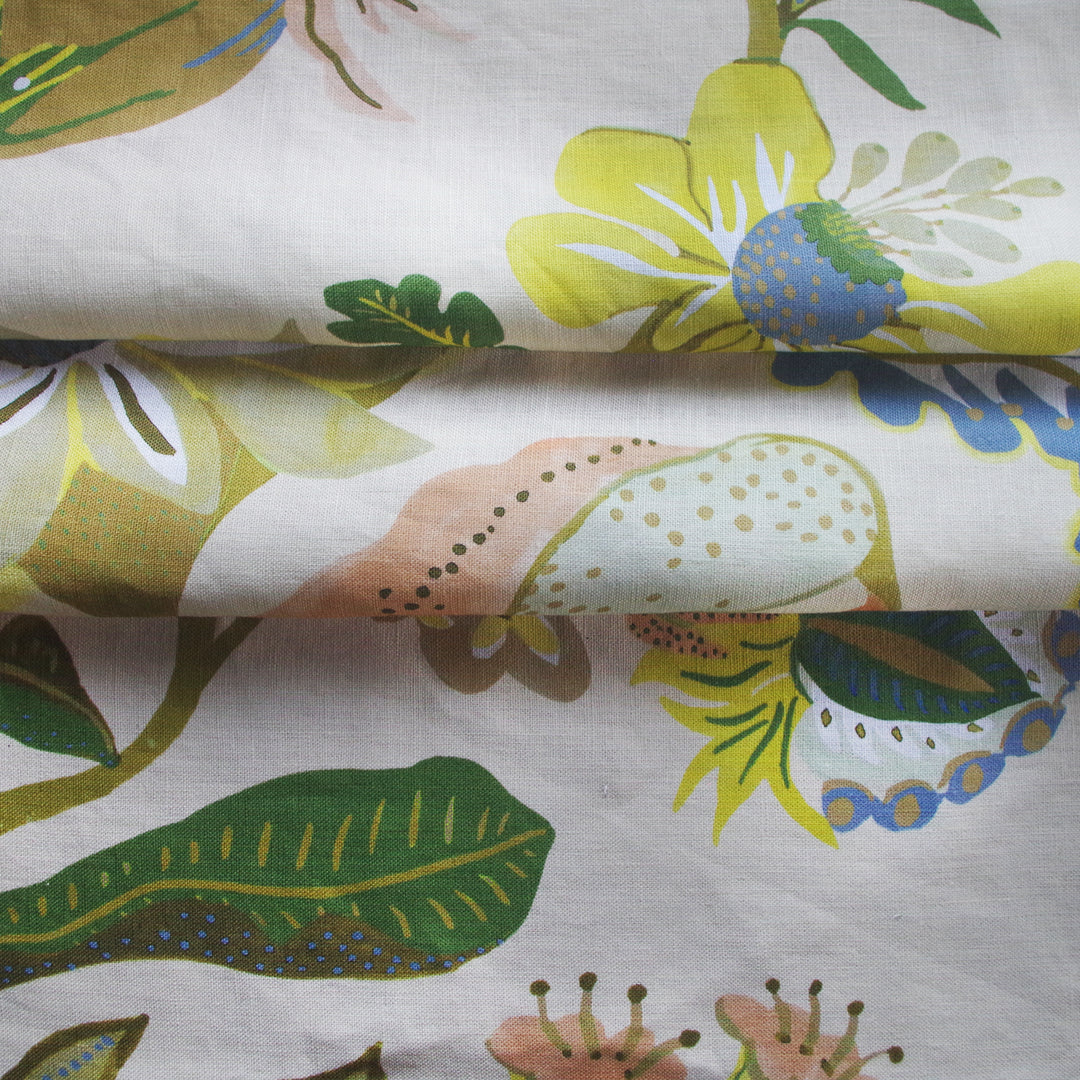 lowri-british-textile-designer-floral-fabric-linen-cotton-yellowfresh-spring-colours