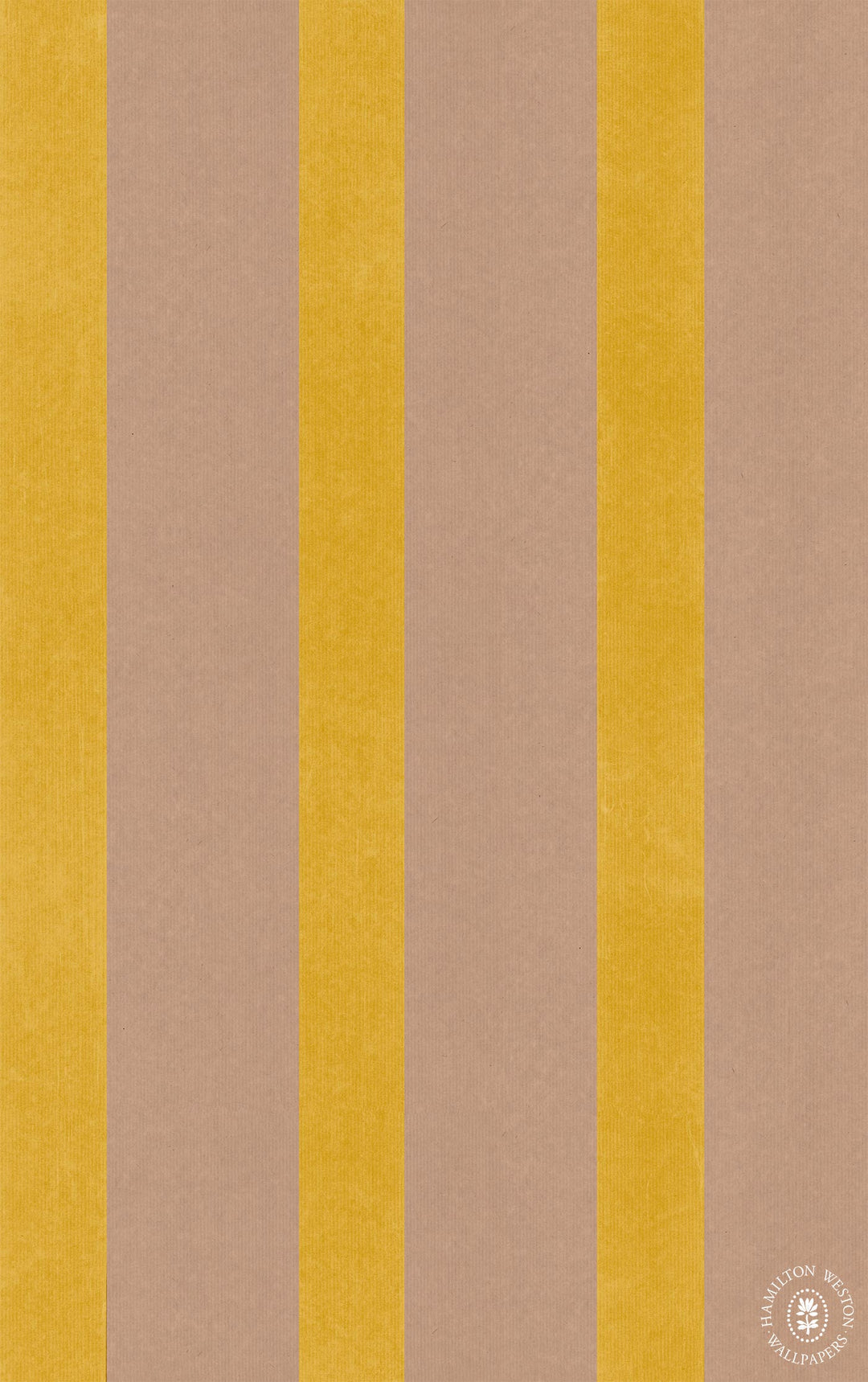 Hamilton-weston-wallpaper-adam-bray-brown-paper-stripe-collection-brown-yellow-stripe-wallpaper-british-collaboration