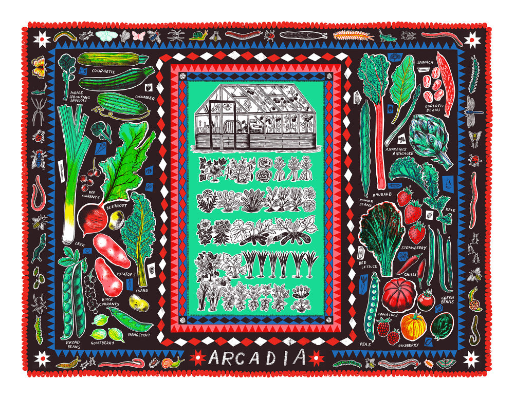 Arcadia Wallpaper by Alice Pattullo in Broadbean