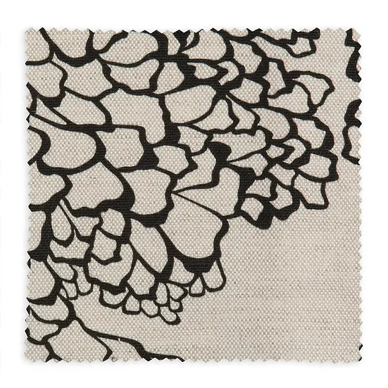 Bethie-tricks-textiles-bark-organic- forms-black-bark-surface-shaped-like-print-Flax-linen