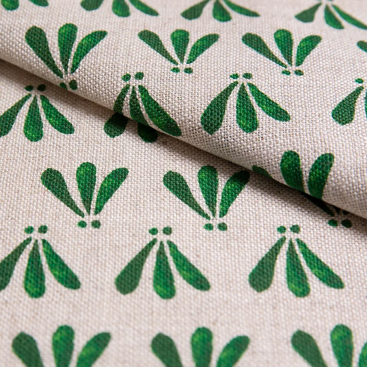 Bethie-Tricks-textiles-wild-garlic-print-folk-style-small-brush-pattern-green-leaf-pattern