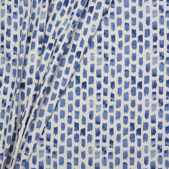 Bethie-tricks-brushstroke-Linen-small-stripes-of-brshstrokes-white-background-Ink-blue 