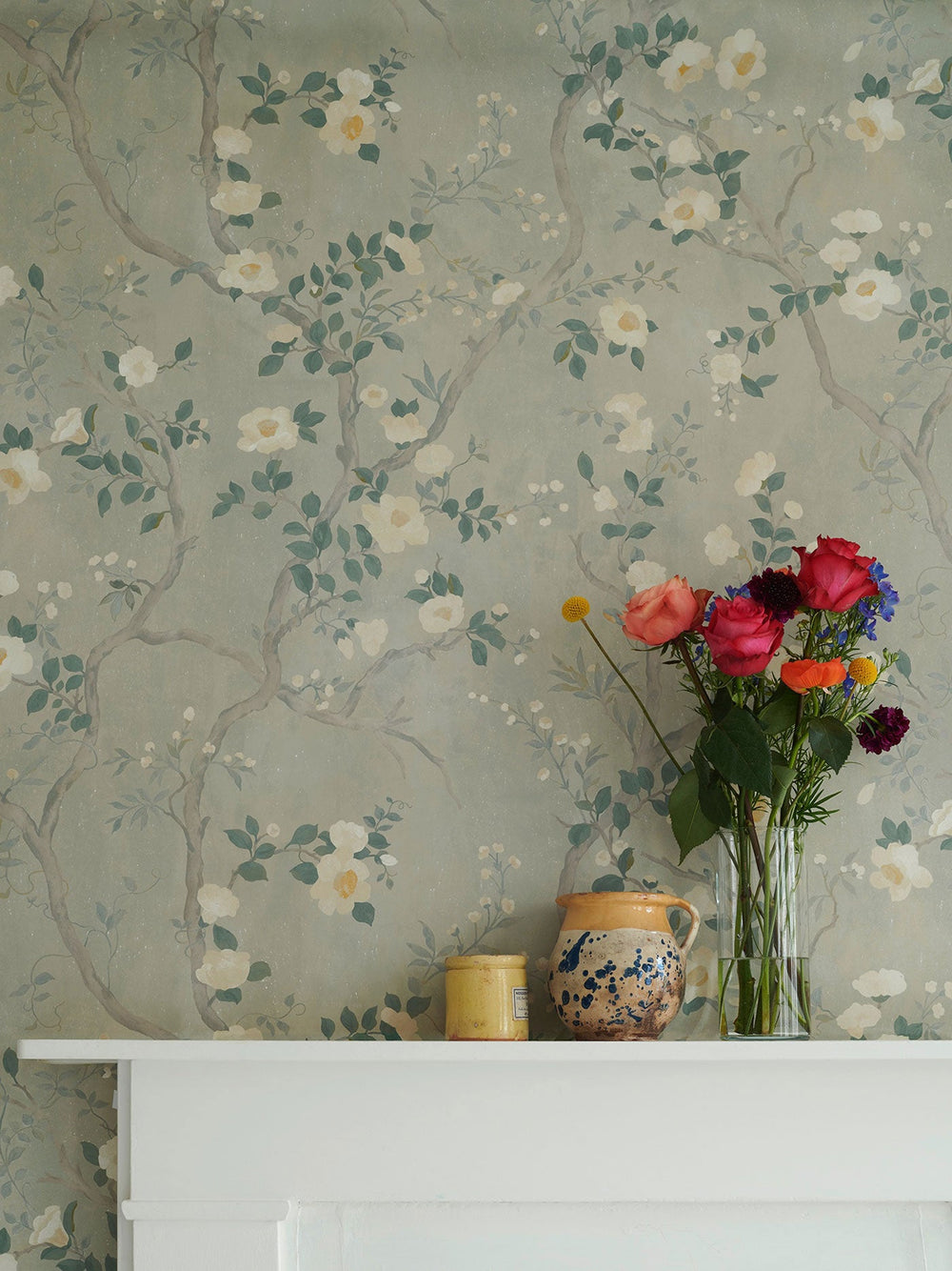 Hamilton-west-wallpaper-flora-roberts-camillia-trailing-blooms-soft-vintage-background-camillia-flower-leaves-branches-dove 