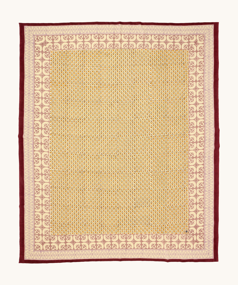 doing-good-dani-block-printed-throw-table-linen-hand-crafted-india-red-mustard-yellow-green-pink-border-fair-trade