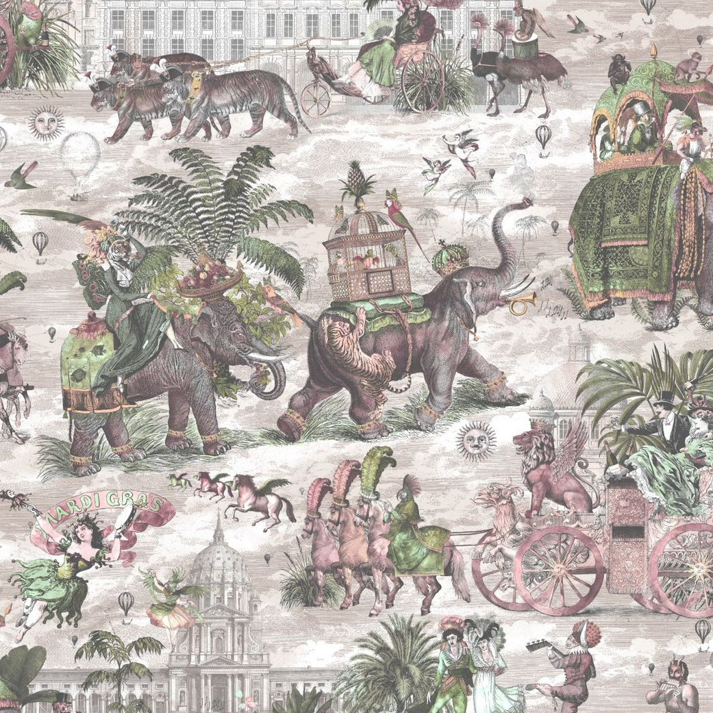 brand-mckenzie-carnival-fever-carnival-march-fiesta-whimsical-classical-wallpaper-wallcovering-rose-forest-pink-green